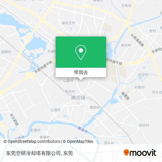 东莞空研冷却塔有限公司地图