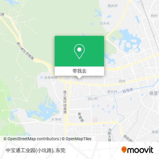 中宝通工业园(小坑路)地图