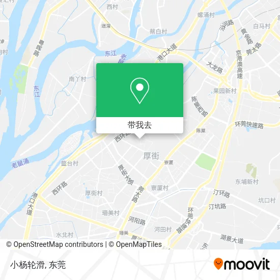 小杨轮滑地图