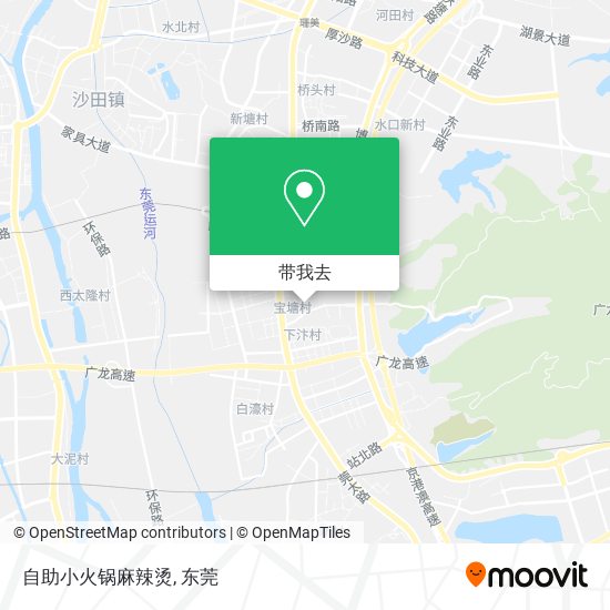 自助小火锅麻辣烫地图