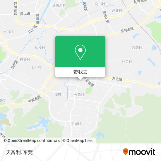 天富利地图