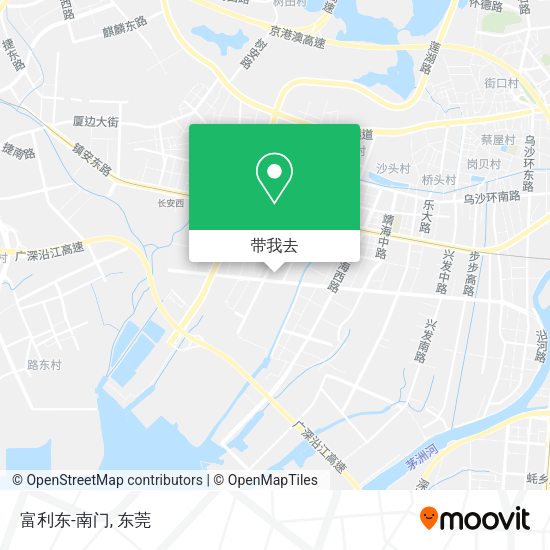 富利东-南门地图