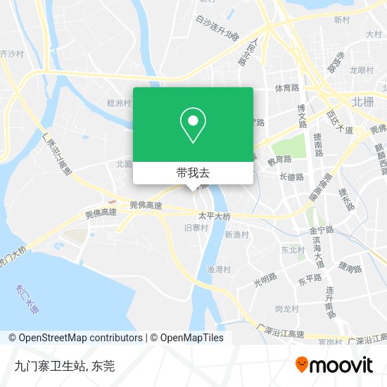 九门寨卫生站地图