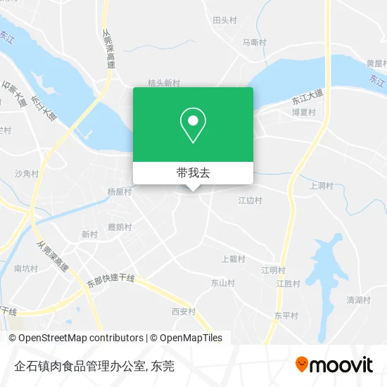 企石镇肉食品管理办公室地图