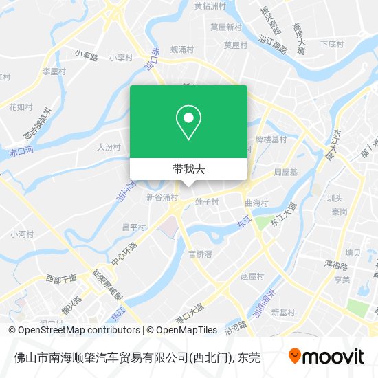 佛山市南海顺肇汽车贸易有限公司(西北门)地图