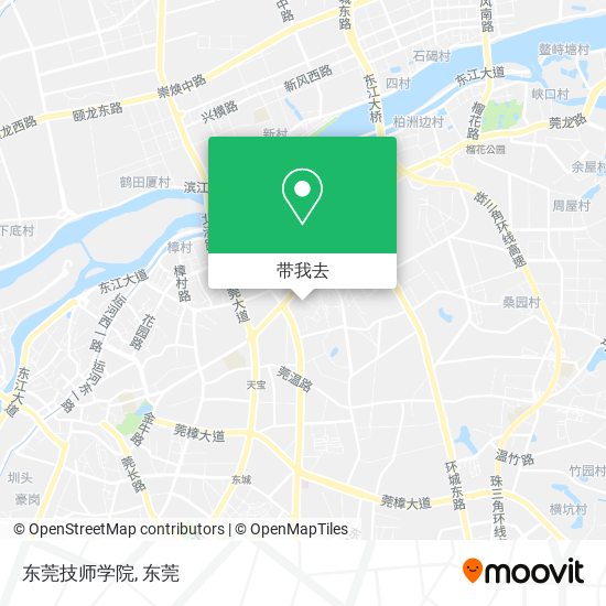 东莞技师学院地图