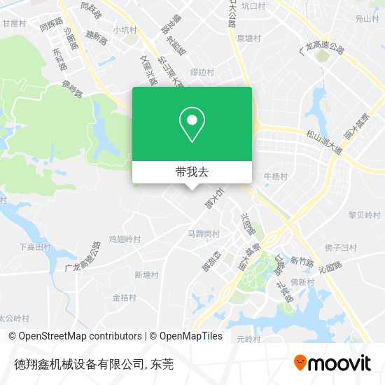 德翔鑫机械设备有限公司地图