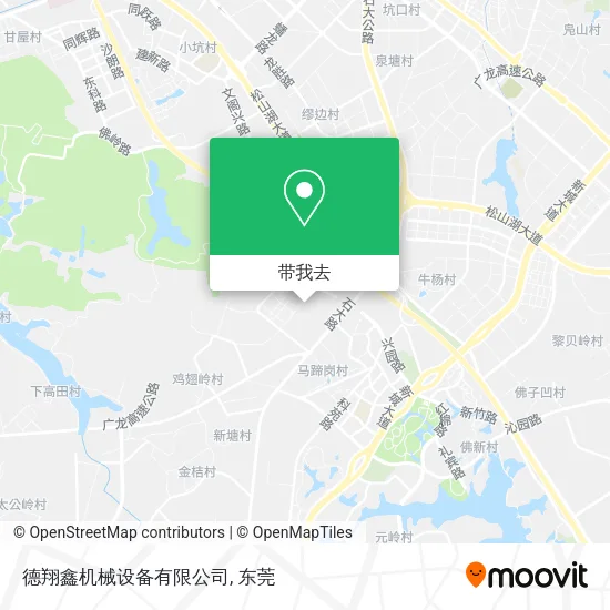 德翔鑫机械设备有限公司地图