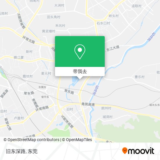 旧东深路地图