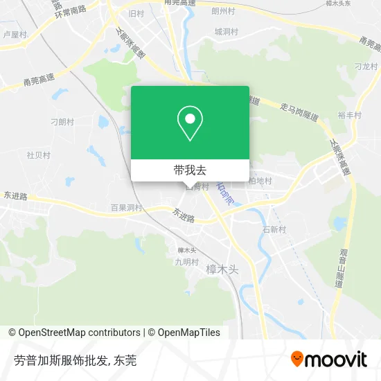 劳普加斯服饰批发地图