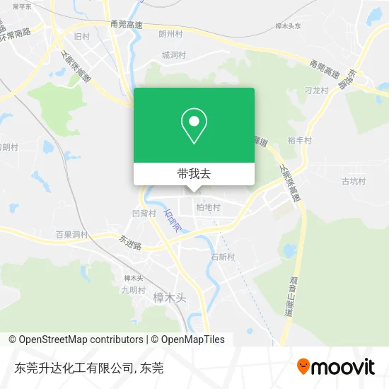 东莞升达化工有限公司地图