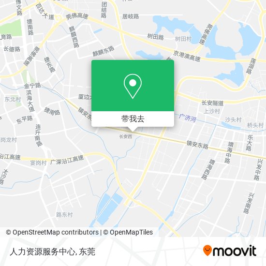 人力资源服务中心地图