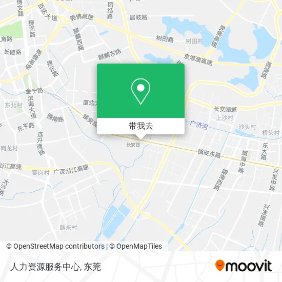 人力资源服务中心地图