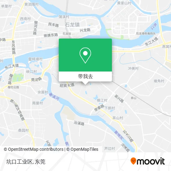 坑口工业区地图