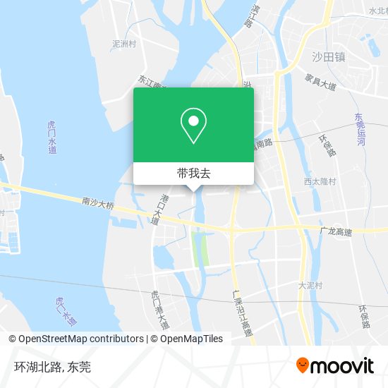 环湖北路地图