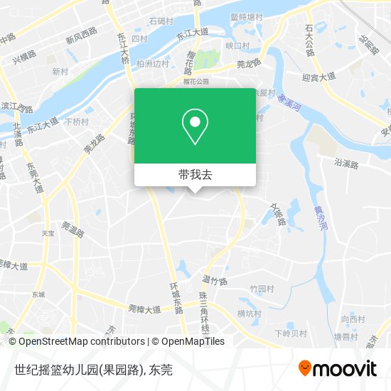 世纪摇篮幼儿园(果园路)地图