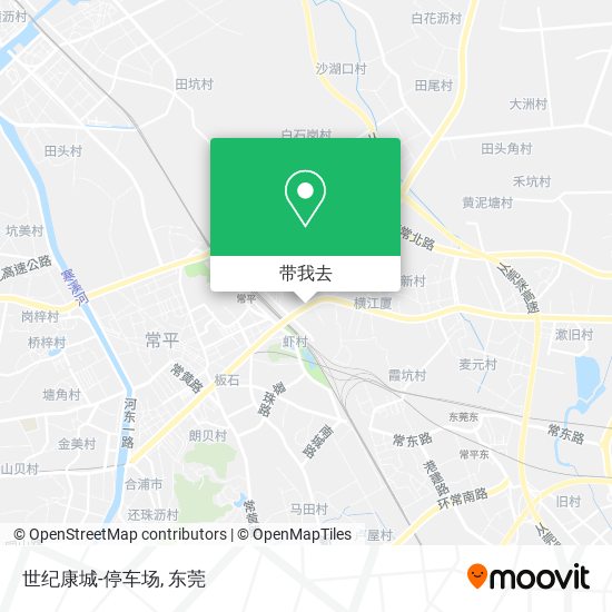 世纪康城-停车场地图