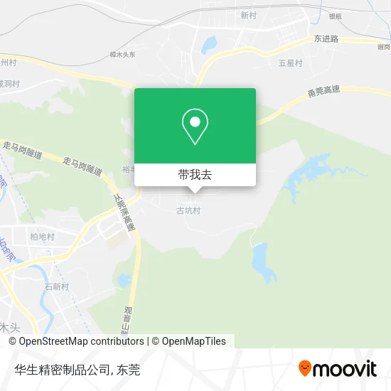 华生精密制品公司地图