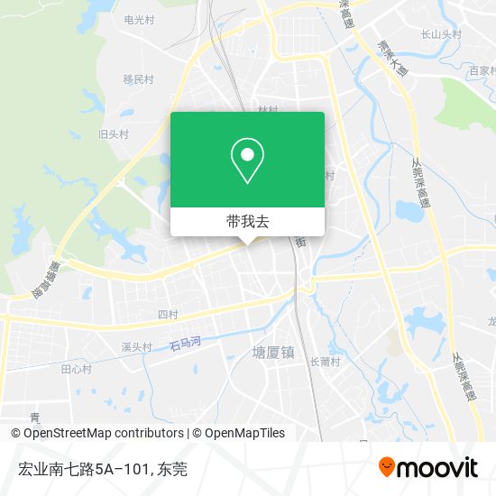 宏业南七路5A–101地图