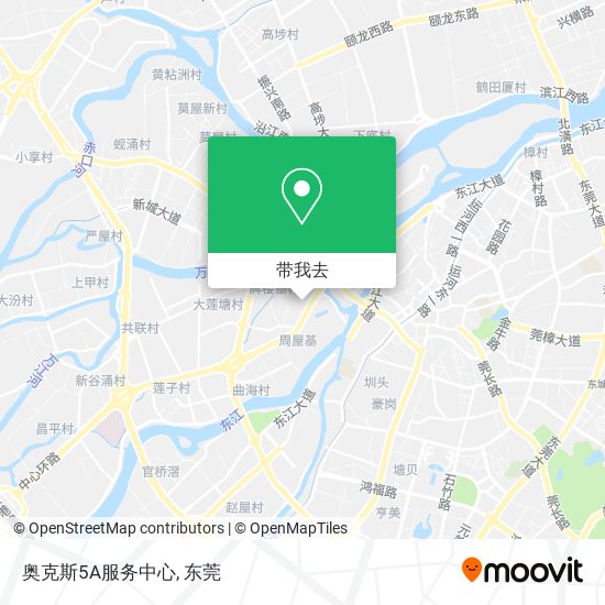 奥克斯5A服务中心地图