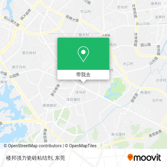 楼邦强力瓷砖粘结剂地图