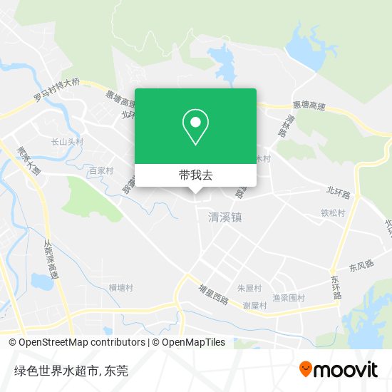 绿色世界水超市地图