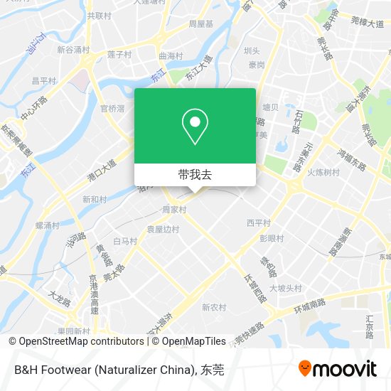 B&H Footwear (Naturalizer China)地图