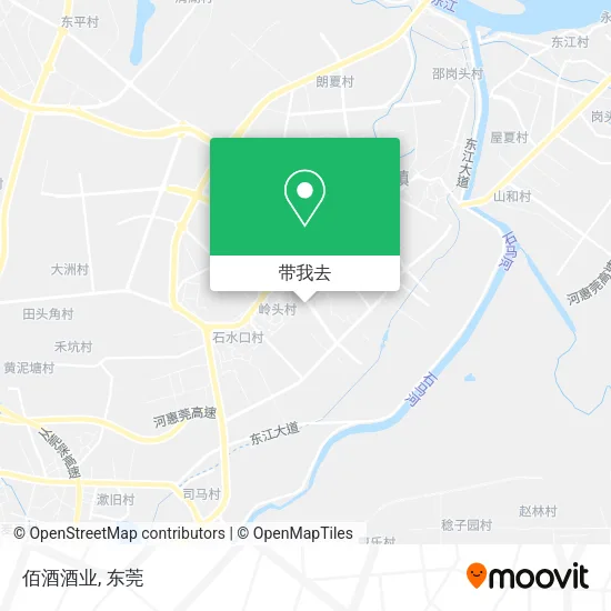 佰酒酒业地图