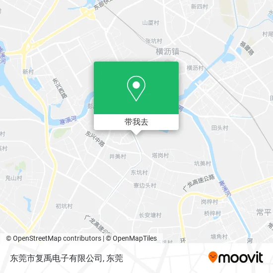 东莞市复禹电子有限公司地图