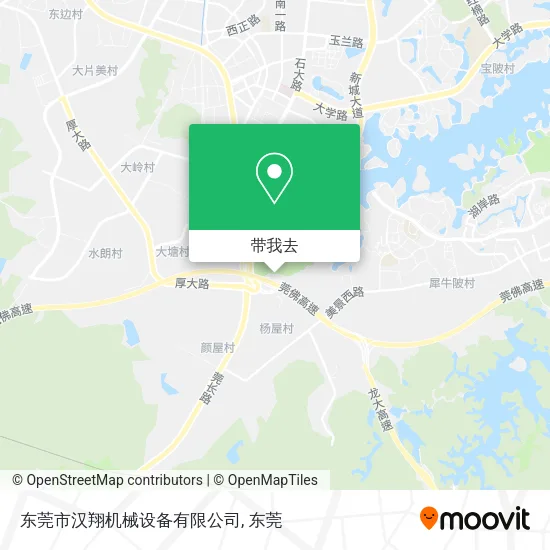 东莞市汉翔机械设备有限公司地图