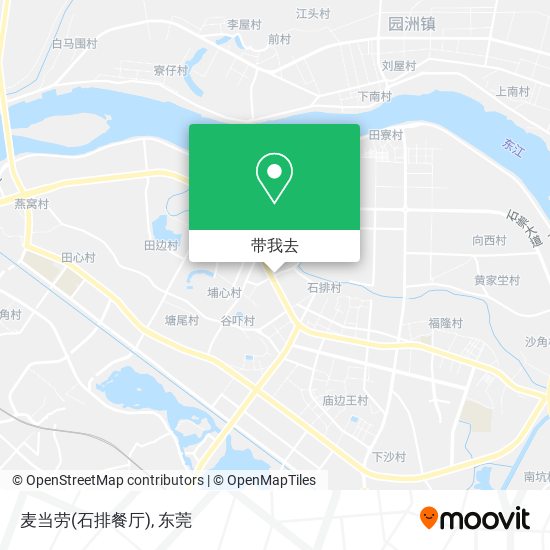 麦当劳(石排餐厅)地图