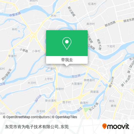 东莞市肯为电子技术有限公司地图