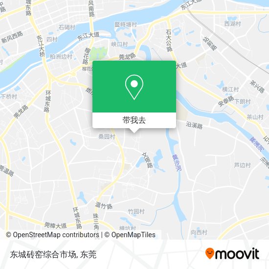 东城砖窑综合市场地图