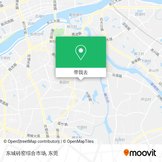 东城砖窑综合市场地图