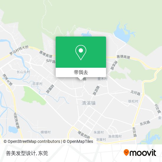 善美发型设计地图