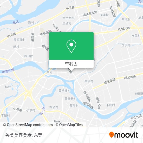 善美美容美发地图