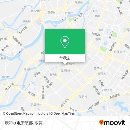 康和水电安装部地图