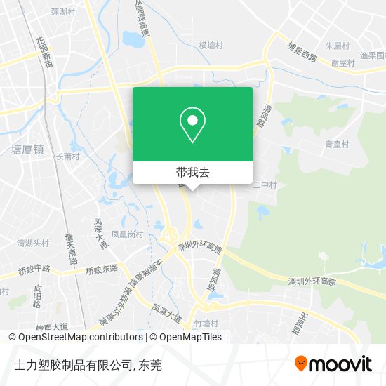 士力塑胶制品有限公司地图