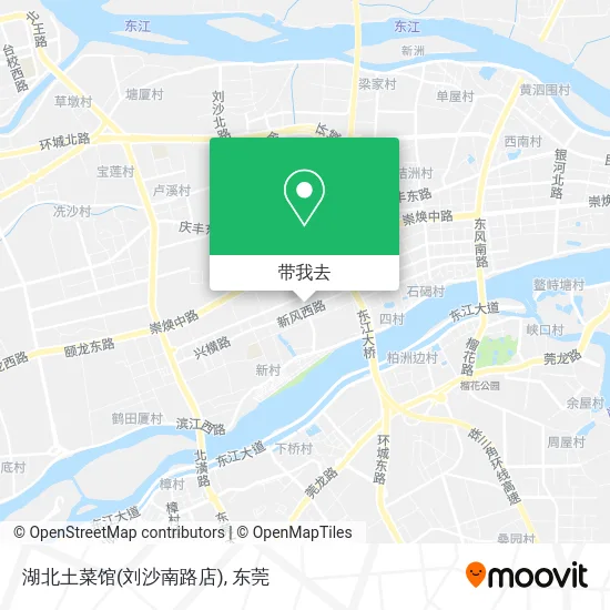 湖北土菜馆(刘沙南路店)地图