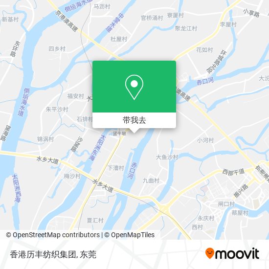 香港历丰纺织集团地图