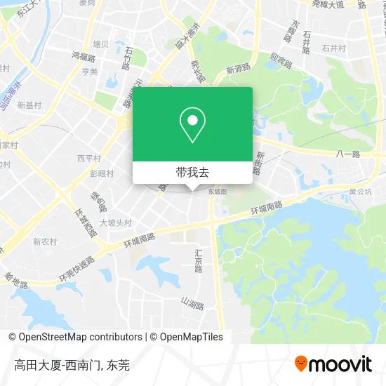 高田大厦-西南门地图