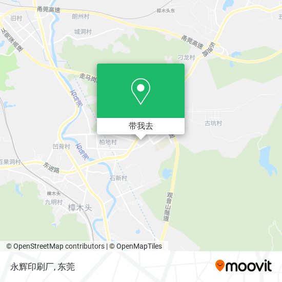 永辉印刷厂地图