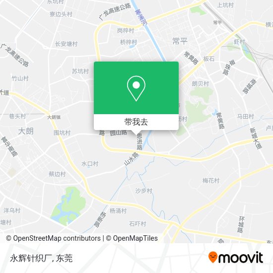 永辉针织厂地图