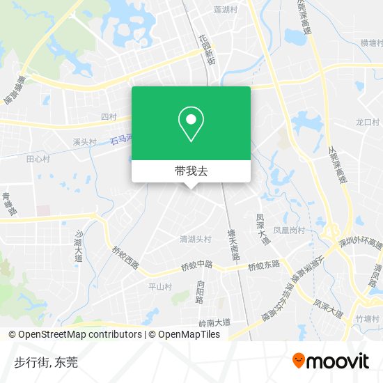 步行街地图