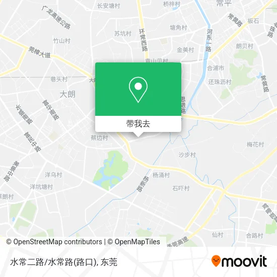 水常二路/水常路(路口)地图