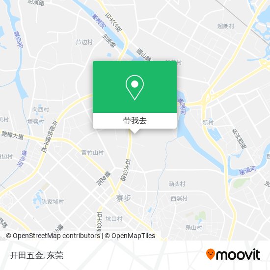 开田五金地图