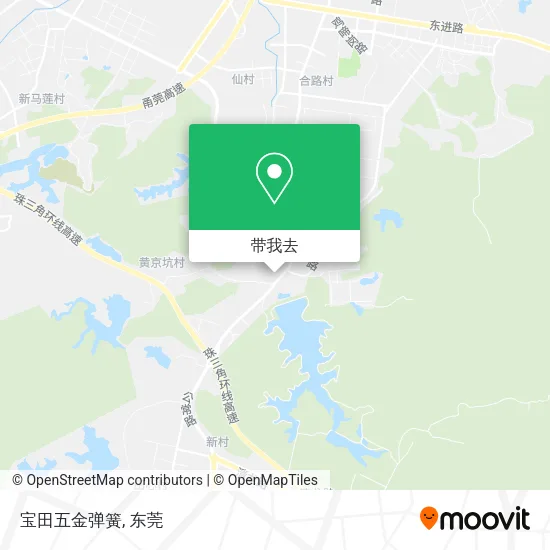 宝田五金弹簧地图