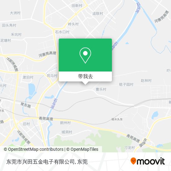 东莞市兴田五金电子有限公司地图