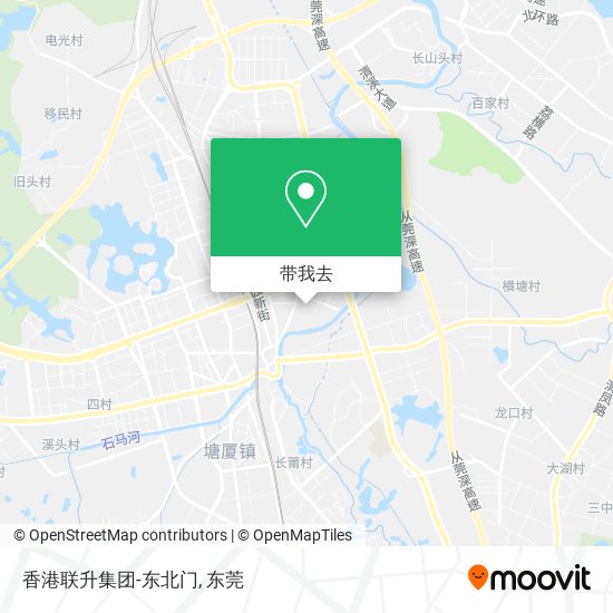 香港联升集团-东北门地图