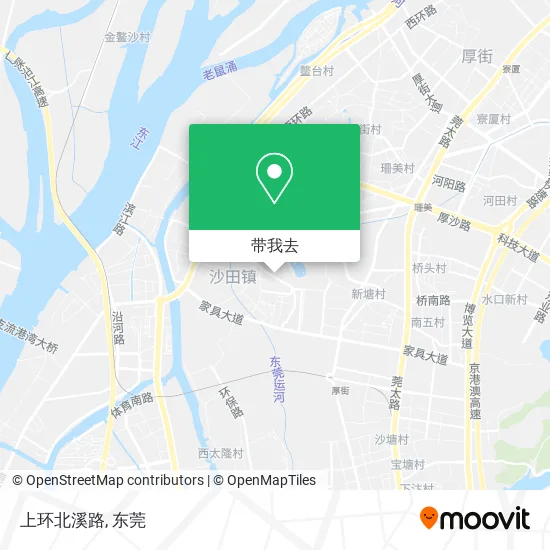 上环北溪路地图